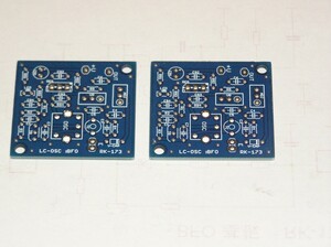 BFO基板 2枚で1set ：　IF=455kHz用 ：LCでOSCさせるBFO基板 RK-173