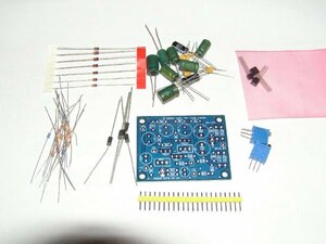 S meter basis board kit ( vacuum tube radio ) : 6E5 same .AVC voltage . operation. RK-134 kit 