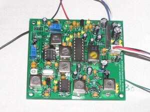 高周波増幅付　 ダブルスーパー受信機基板 (TDA1072)：sメーター対応。自作で RJX-601並み受信感度に。50MHz～ 。RK-61。