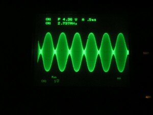 電波で飛ばす。短波帯AMトランスミッター基板 (S042P式 ) 。dbm am変調。 スマホ音源で真空管ラジオに飛ばす。RK-35.。