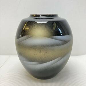 九谷焼 花瓶 花器 壺 壷 花入 フラワーベース 置物 インテリア 陶器 高さ24.5cm