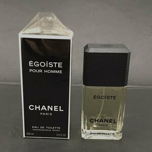 シャネル エゴイスト オードトワレ 香水 100ml パフューム 残量9割以上 CHANEL フランス製 保存箱付 QG051-67