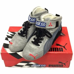 プーマ サイズ26 ハイカットスニーカー メンズ グレー系 PX2043 1020 RACE CAT MID ジューズ PUMA 保存箱付き