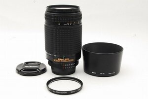 Nikon ED AF Nikkor 70-300mm F4-5.6 D camera lens F mount auto focus 