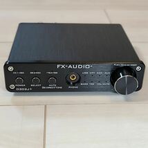 現状品 FX-AUDIO- D302J+[ブラック] ハイレゾ対応デジタルアナログ4系統入力・フルデジタルアンプ USB 光 オプティカル 同軸 デジタル_画像2