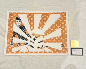 世界限定100枚 DEATH NYC オードリーヘップバーン LOUISVUITTON ヴィトン STARWARS ポップアート アートポスター 現代アート KAWS Banksy