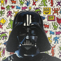 世界限定100枚 DEATH NYC ダースベイダー STARWARS キースヘリング Keith Haring ポップアート アートポスター 現代アート KAWS Banksy_画像4