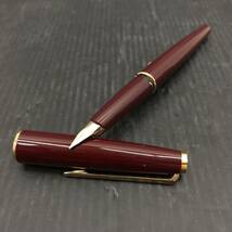 I ☆極美品☆ MONTBLANC モンブラン ドイツ製 万年筆 ジェネレーション 310 EF ボルドー ゴールド 筆記用具 文具 文房具 簡易清掃済み_画像1