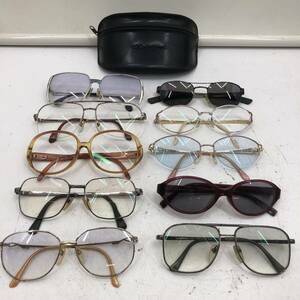 I ☆まとめ☆ ハイブランド ヴィンテージ 眼鏡 サングラス 老眼鏡 10本 セット YSL Dior D&G BALENCIAGA Burberrys CK GIVENCHY 等