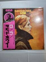 DAVID BOWIE/デビッド・ボウイー　ピンク帯付　ロウ　LOW　LPレコード_画像1