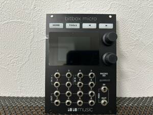 1010 Music Bitbox Micro Black 2023年10月国内新品購入 ユーロラック モジュール モジュラーシンセ サンプラー