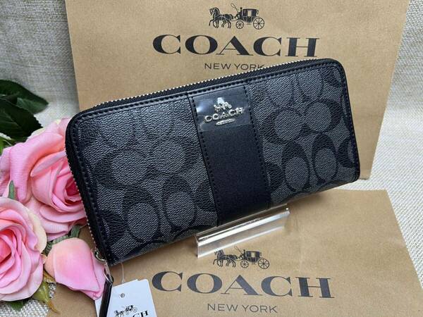 コーチ COACH 長財布 財布 シグネチャー メンズ財布 レディース ファッション 財布 プレゼント 父の日 母の日 誕生日 ギフト F54630 A041