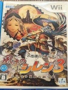 wii　風来のシレン3動作確認済み　送料無料