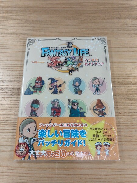 【E1574】送料無料 書籍 ファンタジーライフ 公式冒険ガイドブック ( 帯 3DS 攻略本 FANTASY LIFE 空と鈴 )