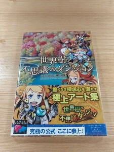 【E1666】送料無料 書籍 世界樹と不思議のダンジョン 公式設定資料集 ( 帯 3DS 攻略本 B5 空と鈴 )