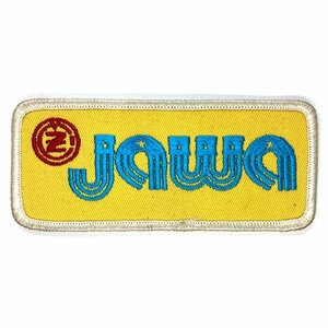 ヤワ ビンテージ パッチ JAWA Vintage Patch チェコ ワッペン Biker Bike Motorcycle Wappen