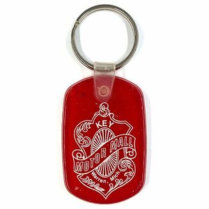  ключ * motor молдинг дилер Raver брелок для ключа KEY MOTOR MALL Vintage Rubber Key Chain Novelty Car Dealer