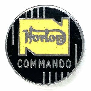 ノートン コマンドー ビンテージ ピンバッジ Norton COMMANDO Vintage Pin 英車 バイク バイカー カフェレーサー Cafe Racer Biker Pins