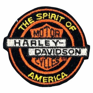 ハーレー・ダビッドソン アイロンパッチ Harley Davidson Iron Patch バイカー HARLEY-DAVIDSON Biker ハーレー