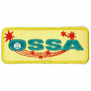 オッサ ビンテージ ロゴ パッチ OSSA Vintage Logo Patch バイク モーターサイクル ワッペン Motorcycle Vintage 2st Wappen