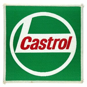 カストロール ビンテージ パッチ Castrol Vintage Patch オイル ガソリン ワッペン Oil Gasoline Wappen