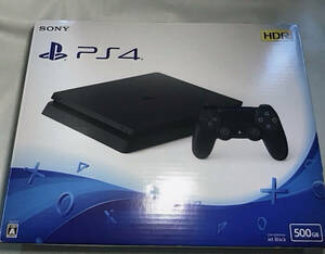 SONY PS4 本体 CUH-2200A ブラック 薄型 箱付き【HDD500GB】動作確認良好　プレイステーション4 PlayStation4 黒 ソニー