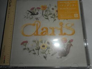 CD+BD ClariS アンダンテ 初回生産限定盤 新品同様 特典付 クララ カレン