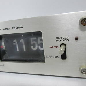 【0502h S10123】 PIONEER パイオニア PP-215A デジタルタイマー パタパタ時計 オーディオタイマー 通電のみ確認済 動作未確認 の画像3