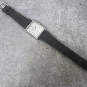 【0507n Y10072】SEIKO セイコー 2620-5220 メンズ腕時計 クォーツ スクエア シルバーの画像1