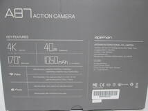 【0515h S10203】 APEMAN エイプマン A87 アクションカメラ ウェラブルカメラ 通電・動画・シャッターOK 箱・備品付(欠品あるか不明) SD無_画像9