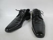 【0516n F10387】REGAL リーガル ビジネスシューズ 25.0cm メンズ 黒 ブラック 革靴_画像1