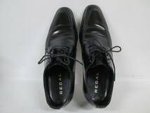 【0516n F10387】REGAL リーガル ビジネスシューズ 25.0cm メンズ 黒 ブラック 革靴_画像6