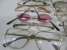 【0516n F10394】眼鏡 メガネ サングラス まとめ 25点 メンズ レディース ジャンク_画像2