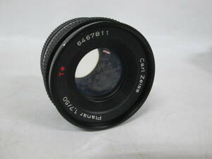 [0517o Y10144]Carl Zeiss Planar 1.7/50 T* Contax Carl Zeiss camera lens 