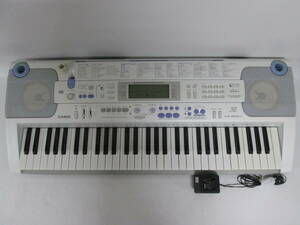 【0530h S10720】 CASIO カシオ 電子キーボード 光ナビゲーション LK-203TV キーボード アダプタ付 通電・簡単音出しOK 直接引き取り歓迎