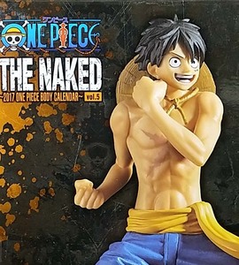 ワンピース ルフィ THE NAKED 2017 ONE PIECE BODY CALENDAR vol.5 Aバージョン フィギュア 未開封品