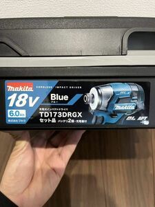 マキタ 充電式 18V インパクトドライバ TD173DRGX ブルー 青 makita 　1円スタート 新品 