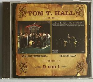 Tom T. Hall「We All Got Together And.../The Storyteller」輸入CD トム・Ｔ.ホール カントリー Country Hux Records HUX 091