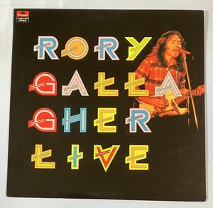 ロリーギャラガー「ライヴ」国内盤レコード LP Rory Gallagher「Live」Blues Rock ブルースロック