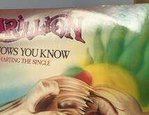 Marillion「He Knows You Know」12インチシングルレコード マリリオン プログレ ポンプロック フィッシュ PROG ROCK POMP ROCK FISH RECORD_画像4