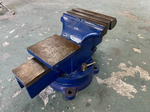  vise rotating base attaching Anne Bill attaching vise 150mm2 [ secondhand goods ]