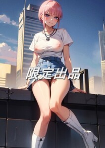 【限定1点】【高画質】五等分の花嫁 中野一花 A4サイズポスター 美少女 アニメ イラストアート セクシー グラビア IchikaN013