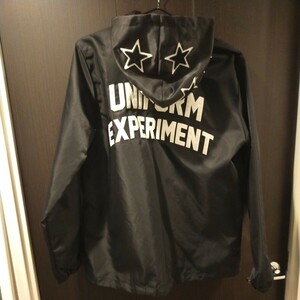 uniform experiment STAR HOODED ZIP BLOUSON 日本製 ユニフォームエクスペリメント ナイロンジップパーカー UE-167043 16AW メンズ SOPH