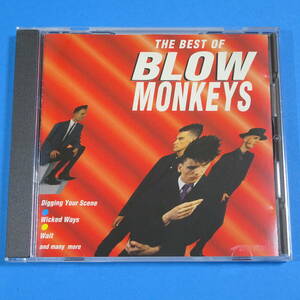 CD　ブロウ・モンキーズ　BLOW MONKEYS / THE BEST OF BLOW MONKEYS　1994年　UK盤　ベスト盤　80’s　MTV　ポップ　ロック