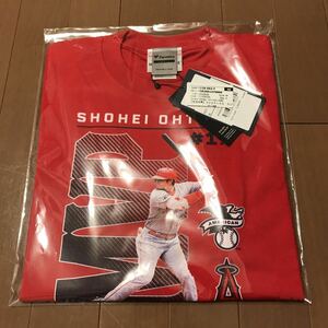 Tシャツ 大谷翔平 MVP受賞記念 2023 カラー赤 サイズS ファナティクス・ジャパン社