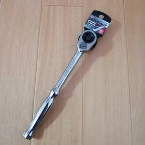 工具 SK11 コンパクトラチェットハンドル SRH3CH 差込角 9.5mm 全長190mm 新品