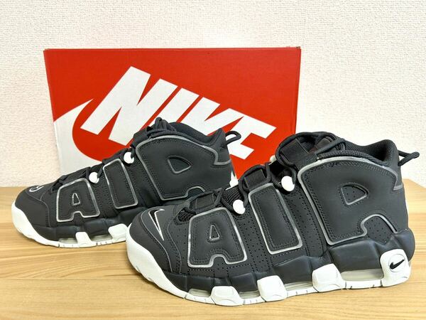 NIKE ナイキ エア モア アップテンポ '96 28.5㎝ 新品 ダークスモークグレー/ライトスモークグレー/ベアリーグリーン SNK1138