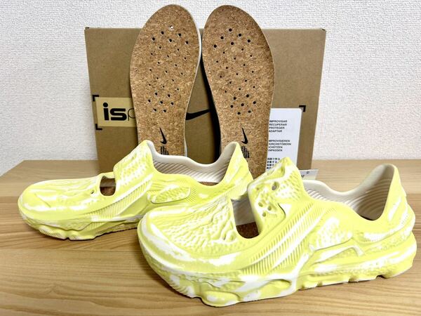 NIKE ナイキ ISPA ユニバーサル 27.0㎝ 新品 ナチュラル/ライムライト SNK1196