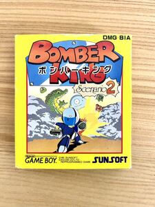 【限定即決】BOMBER KING ボンバーキング Scenario2 箱‐取説あり SUNSOFT サンソフト DMB-BIA N.2636 ゲームボーイ アドバンス レトロ