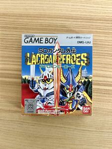 【限定即決】SDガンダム外伝 ラクロアンヒーローズ LACROAN HEROES 箱‐取説あり BANDAI 株式会社バンダイ DMG-LHJ N.2652 ゲームボーイ